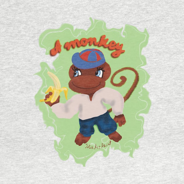 Monkey by JuliaArtPaint